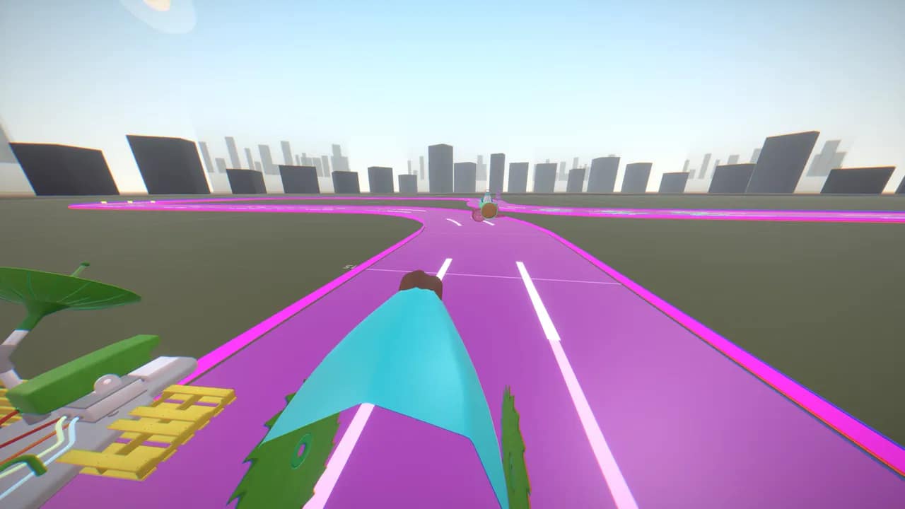Cockpit POV · the chase