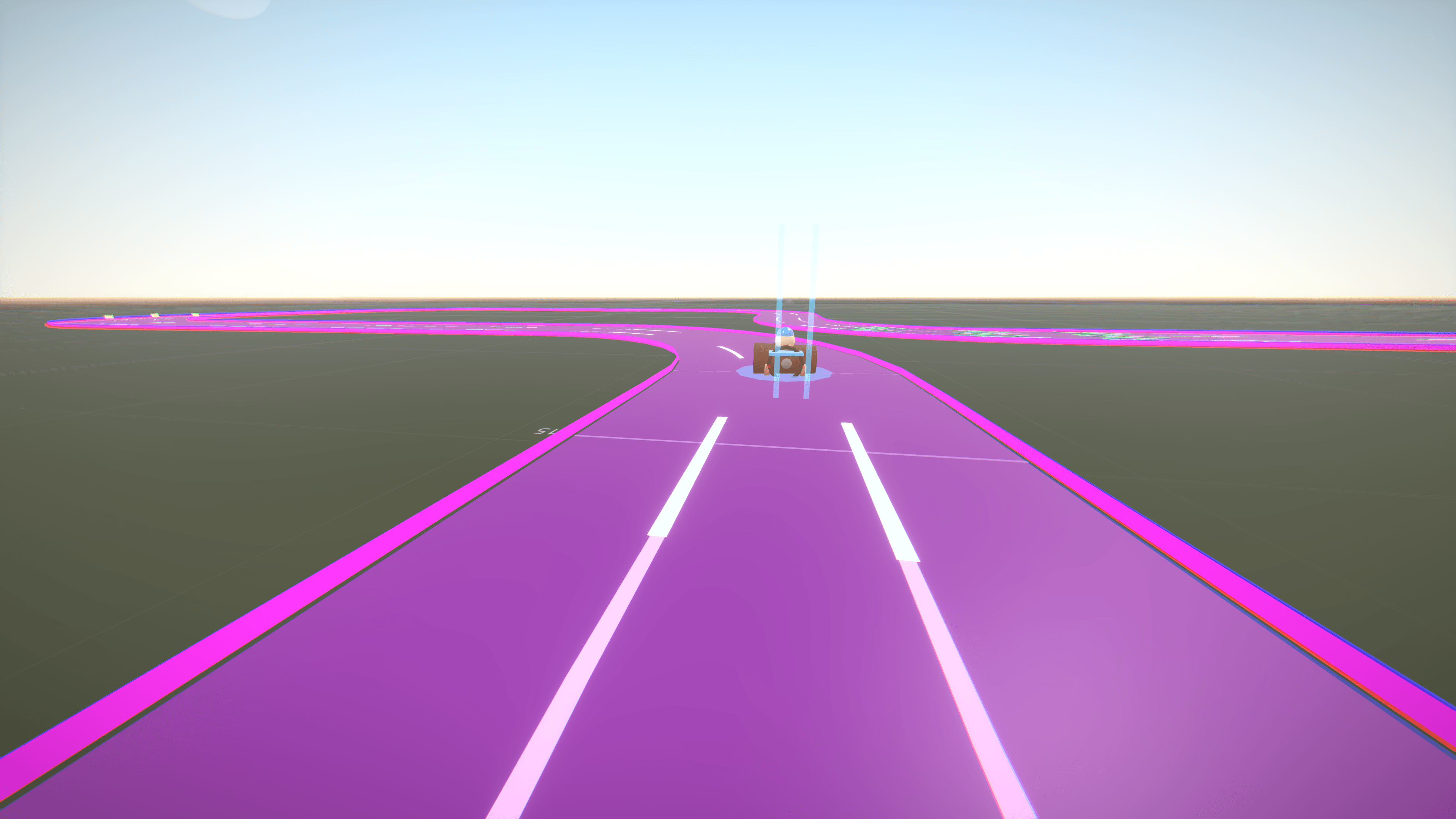 Cockpit POV · the chase