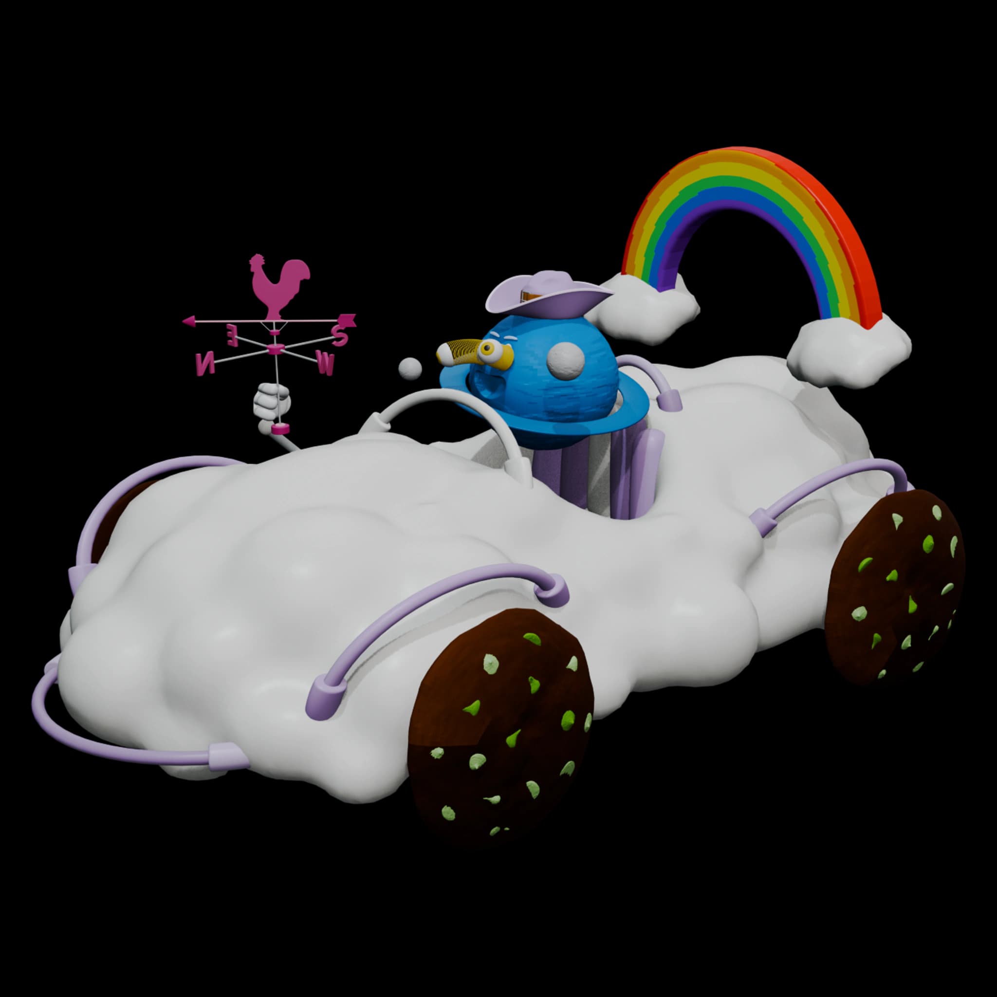 84-EPX-71: Planet in a Cloud with a Tricorn hat